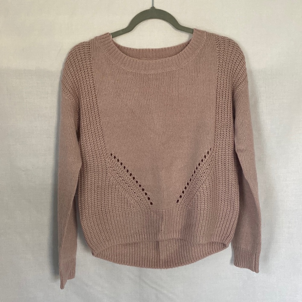 Aeropostale pink sweater